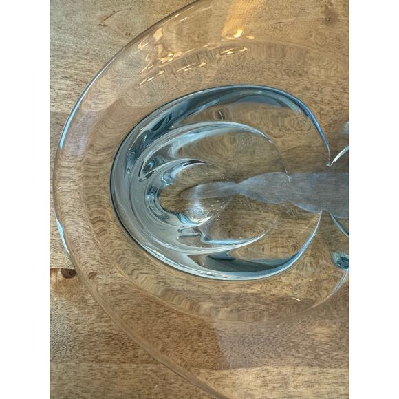 Michael Shearer Spirit Art Glass Oval Bowl Signed Dated - Picture 3 of 12